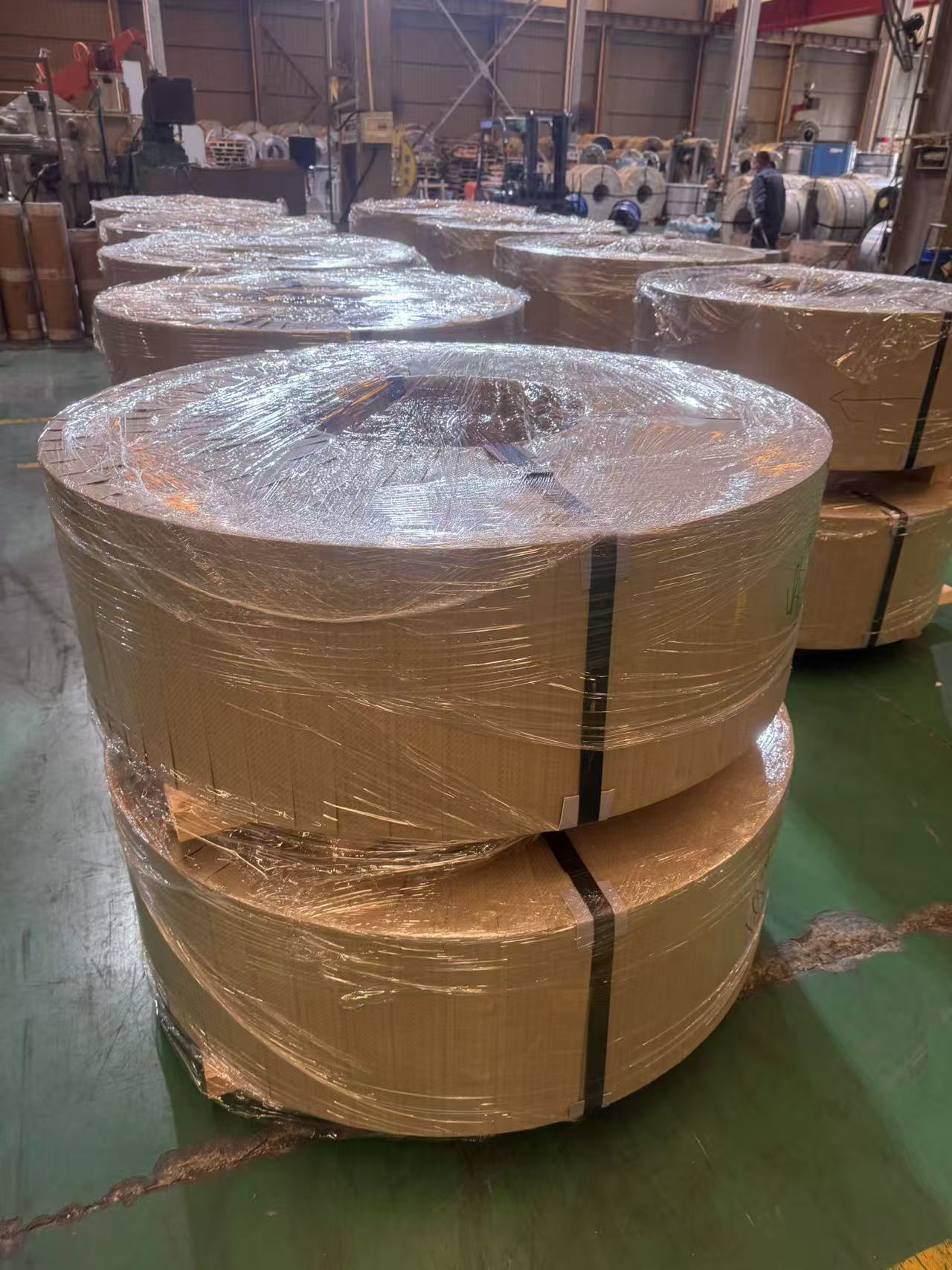 無取向電工鋼條料成品包裝