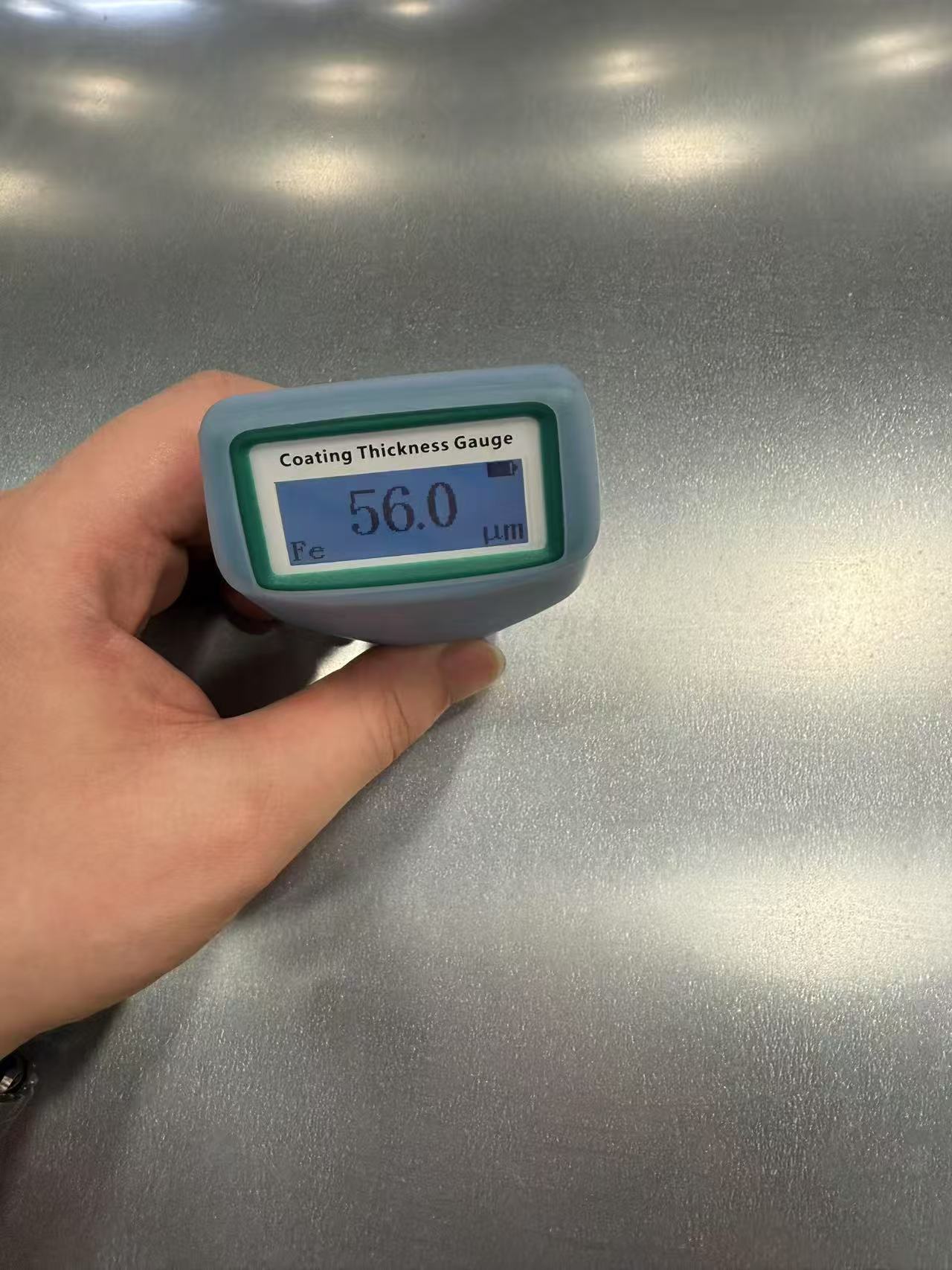 寶鋼Z720鍍鋅鋼板鋅層實(shí)測（單面高于50微米）