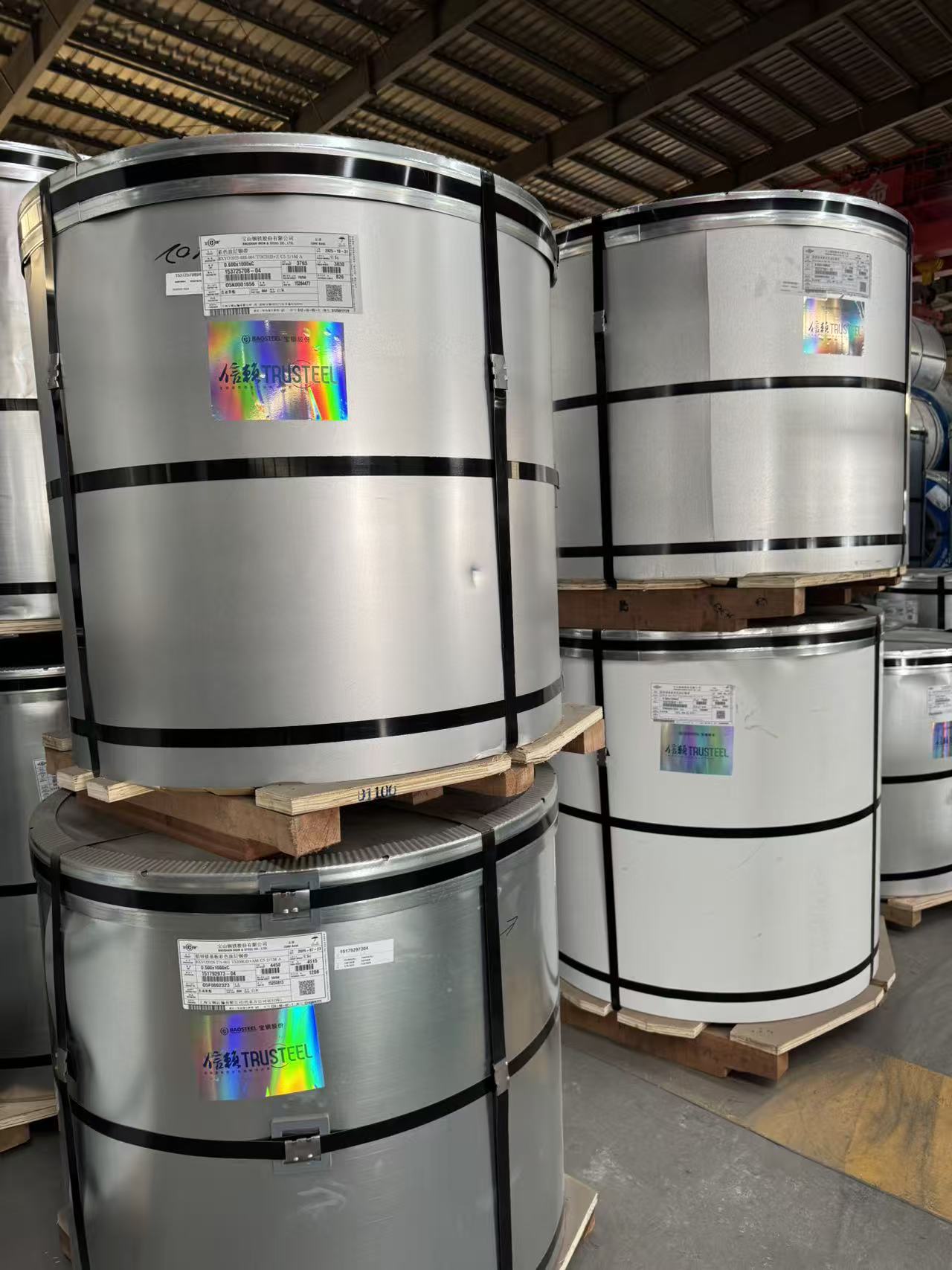 寶鋼彩涂卷可提供原廠質(zhì)保書